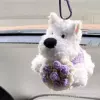 Фиолетовый с букетом