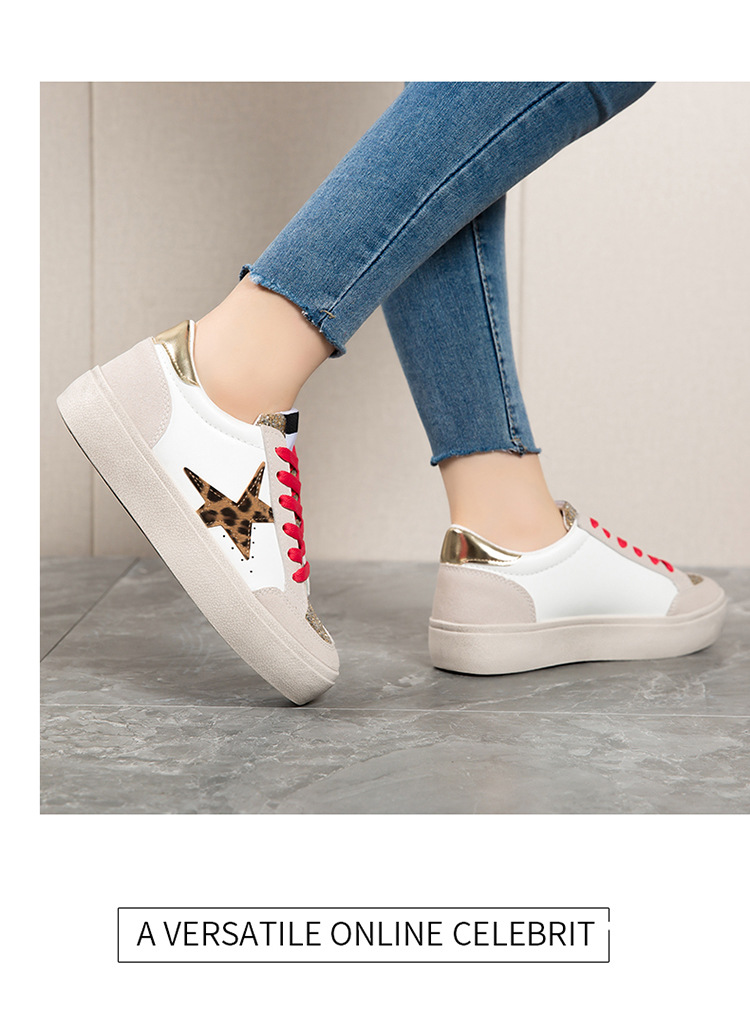 Lightweight Women's Casual Trainers With Non-slip Sole & Star_voghion.com