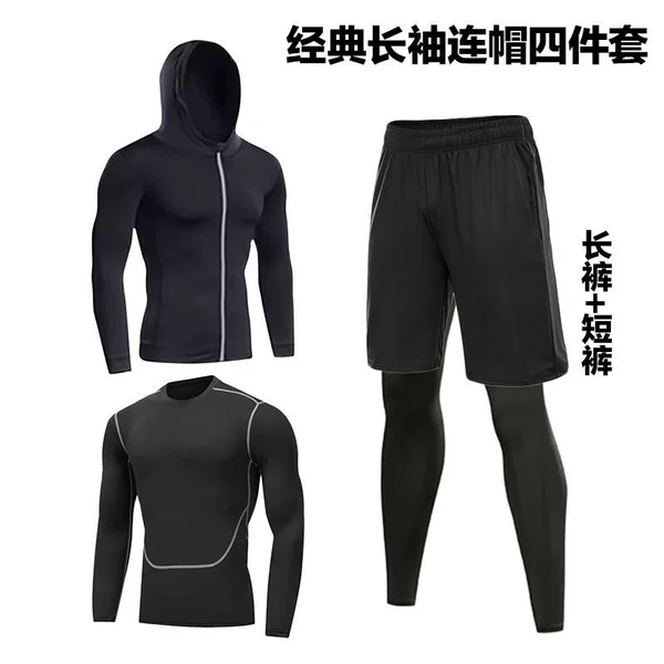 Set with hood, 4 piece set