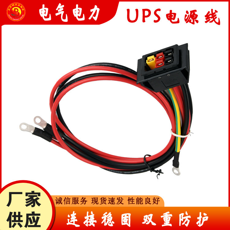 UPS Power Cord Plug to Point Connection Line Communication Fiber Optic Network Server Car Power Cord Harness