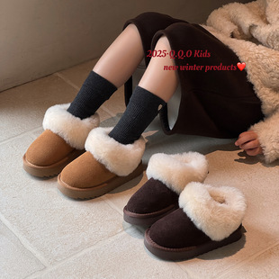 QQOͯЬ 2025�����¿ͯ��Ƥѩ��ѥ���_��Ůͯ����ë��ů����Ь