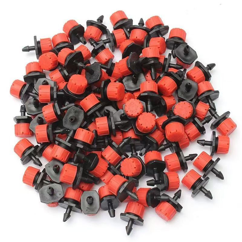 Eight-hole Little Red Riding Hood Dripper Agricultural Adjustable Size Dripper Special Drip Irrigation Spray Irrigation Equipment for Fruit Trees Micro Sprinkler Eight-hole Little Red Riding Hood Dripper Agricultural Adjustable Size Dripper Special Drip Irrigation Spray Irrigation Equipment for Fruit Trees Micro Sprinkler