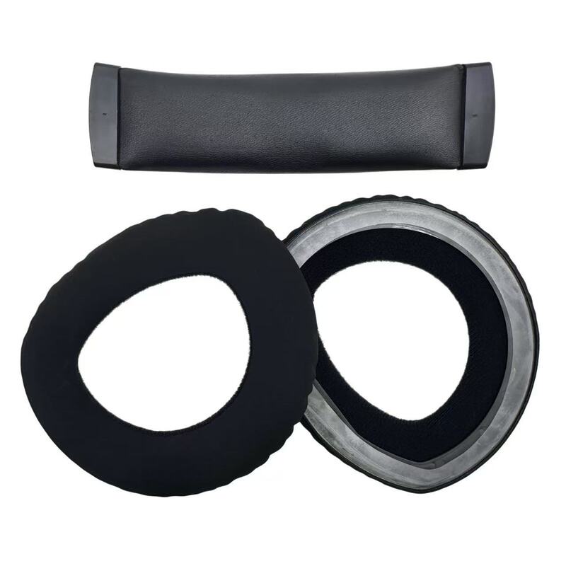Suitable for Sennheiser HD800 HD800s HD820 earphone sponge cover fiber leather earmuff earphone cover