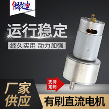 GB50-555 铁齿轮低噪音直流电机升降机游乐设备儿童车驱动马达