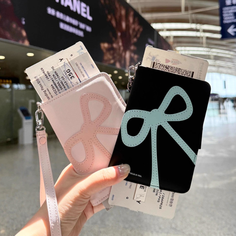 可爱牛仔KT护照夹多功能拼色旅行机票身份证件出国收纳钱包|undefined