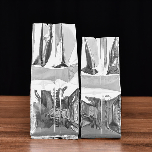 Aluminum foil packaging bag, 100 tea can gift boxes, silver inner lining, preservation, moisture-proof, sealed, storage bag