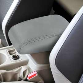 福克斯12-14款中央扶手箱盖包皮套手扶箱保护套内饰布艺改装