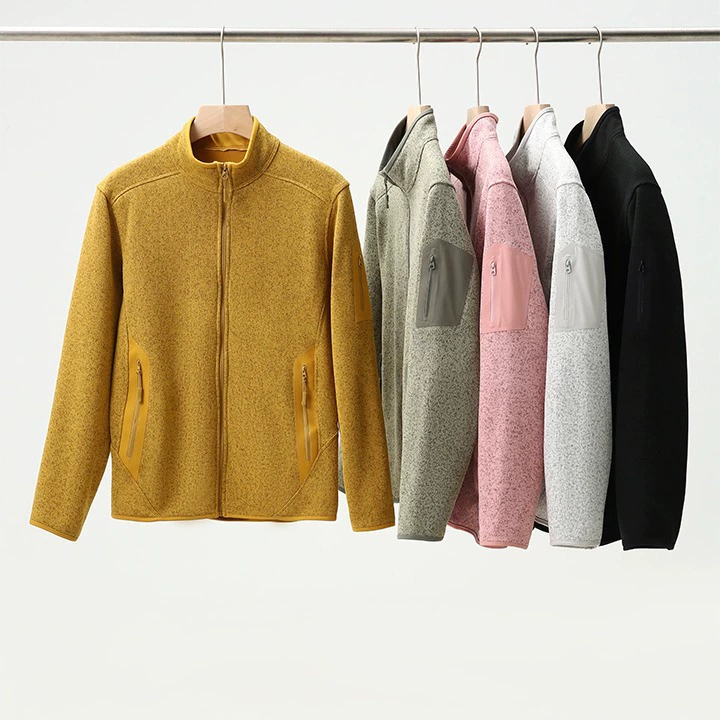 [Птицы] covert воротник на открытом воздухе Спорт и отдых утолщение теплая флисовое пальто кардиган