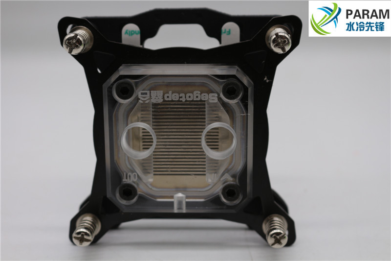PARAM 电脑分体  AMD CPU 水冷头 紫微水道水冷头