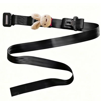 and Support the Belly; Specifically Designed for | Car seat belt - black-push-type-maternity-safety-belt-pe-baglittle-brown-rabbit
