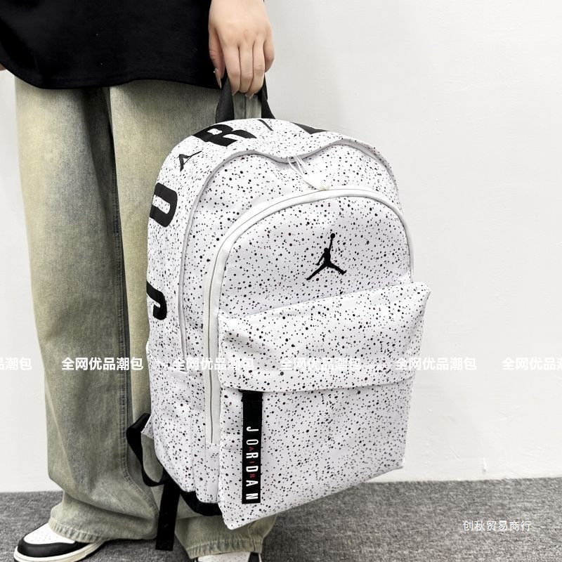 满天星运动背包电脑包百搭新款情侣高中学生双肩包大容量潮牌书包|undefined