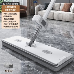 2025年新型家庭用フラットモップ、ワンモップ、手洗い不要、吸水性向上、怠け者用交換用クロス、衛生的
