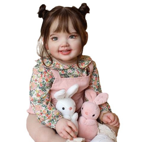Muñeca bebé reborn realista de 70 cm, Cammi, bebé pequeño y adorable, suministro para comercio electrónico transfronterizo