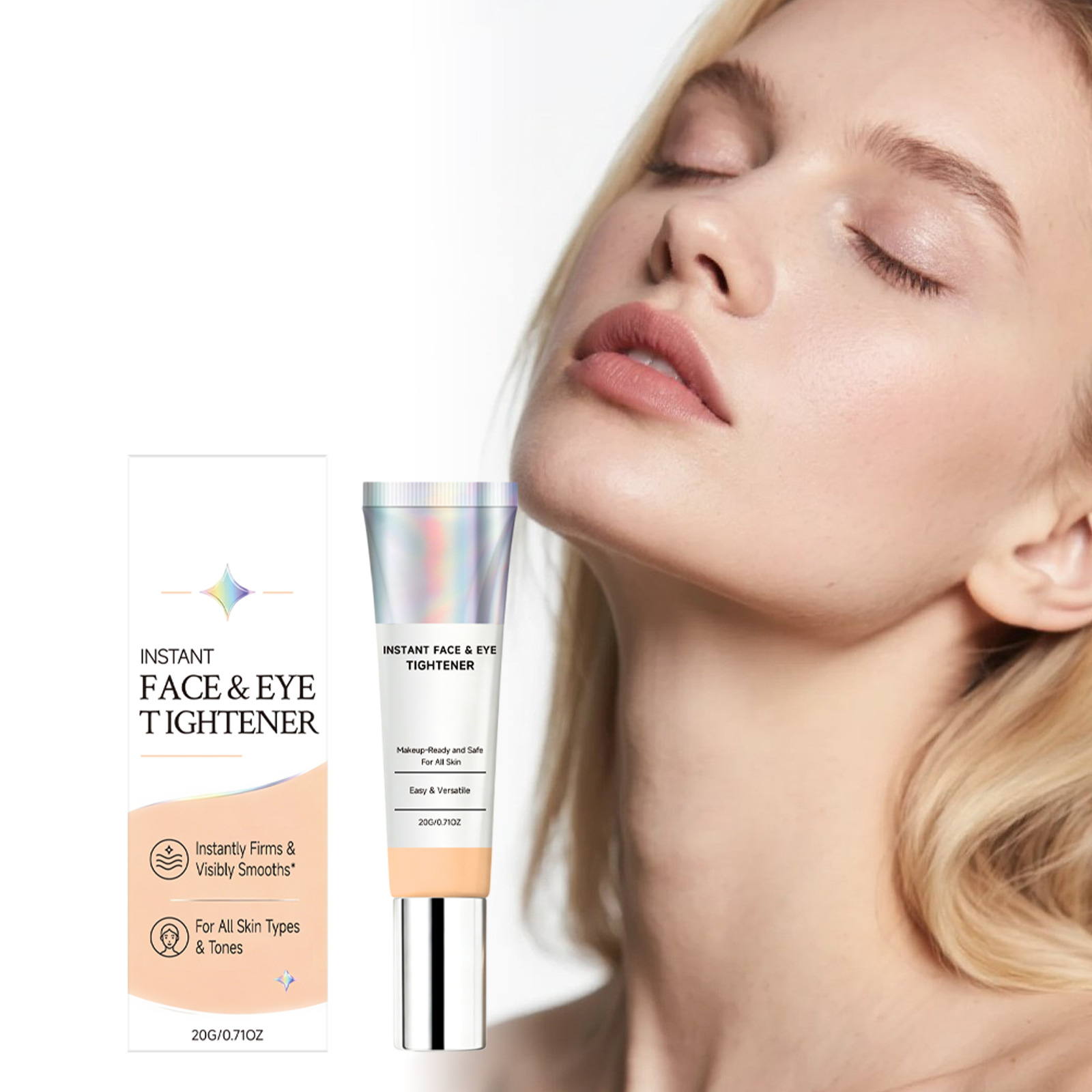 Facial Care Cream, Gentle and Moisturizing, Daily Facial Skin Care, Hydrating, Nourishing, Skin-Friendly, Comfortable and Delicate Face Cream
