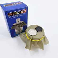 G0725黑洞传奇硬币穿薄膜硬币入杯KingMagic钱币魔术道具厂家批发