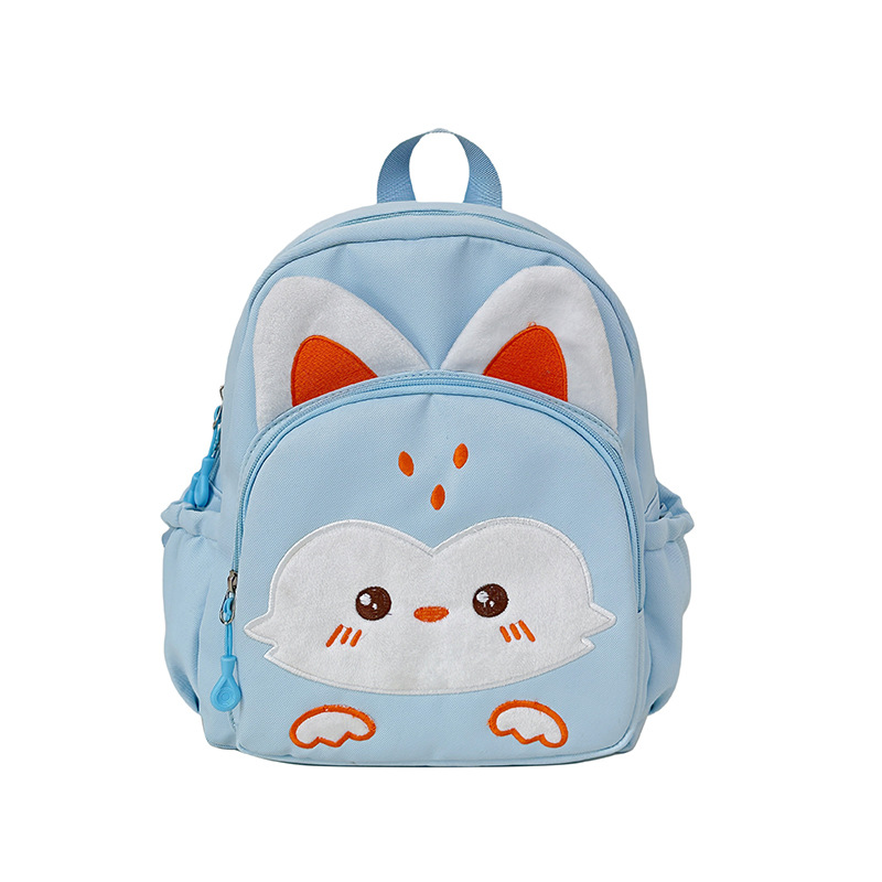 Nueva mochila de jardín de infantes de dibujos animados lindo bolso de bebé lindo color de contraste para que los niños viajen y aprendan mochila de ocio