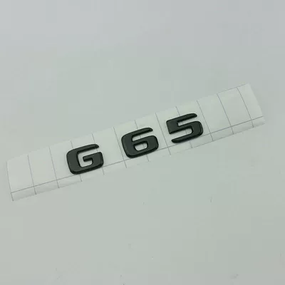 rear badge, V8 BITURBO side – Car logo - standard-g65