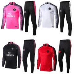 パリのユニホーム2122パリのトレーニング服の長袖の半引きのサッカーのトレーニング服の成人のスーツのメーカーは直接注文して代行します。