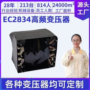 Высокочастотный трансформатор EC2834 по индивидуальному заказу. Специальный силовой трансформатор для медицинского оборудования. Подходит для измерения артериального давления и уровня глюкозы в крови.