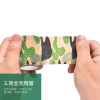 Self-adhesive stretchable camouflage hair band non-woven cloth, sticker, leaves no glue