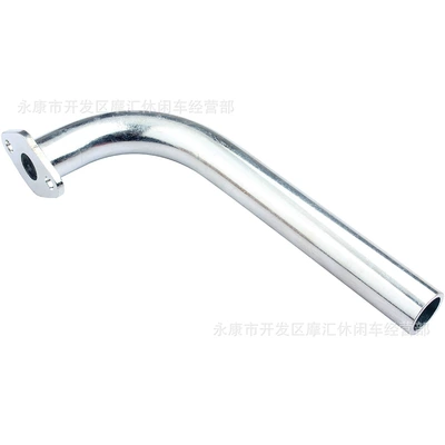 26CM long mini motorcycle kart for Predator 212cc MB/CT200 exhaust pipe muffler pipe