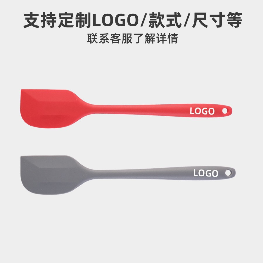 Big long cream silicone scraper, wholesale