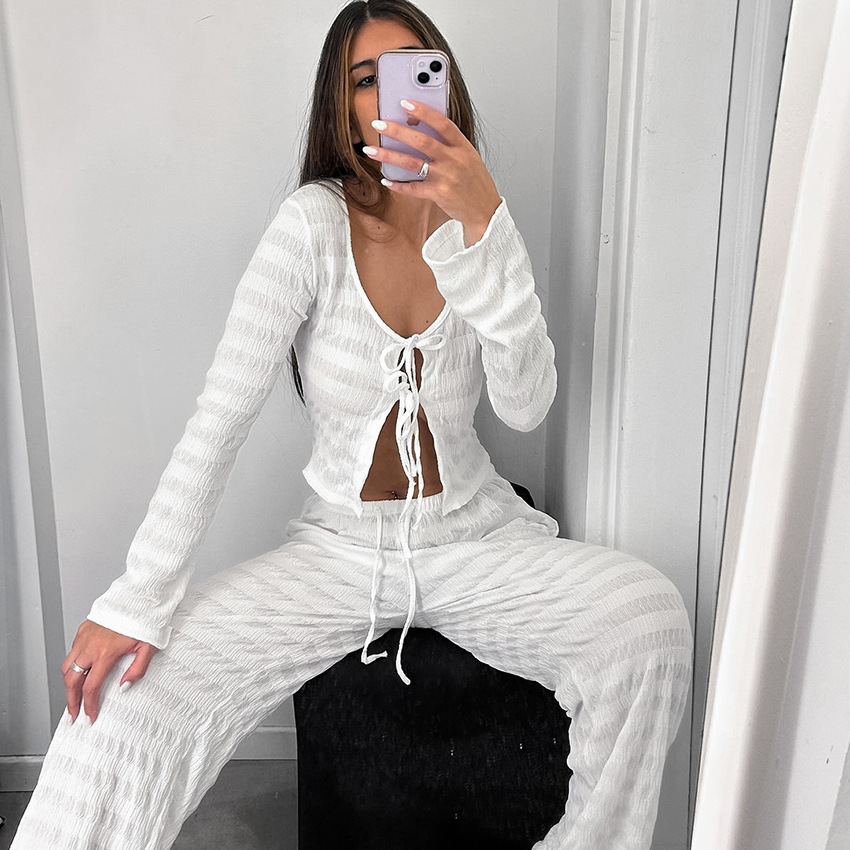 knitted long-sleeve