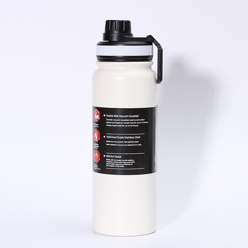 Transfronterizo 304 taza de acero inoxidable al aire libre con hervidor espacial portátil de gran capacidad de viajes de montaña hervidor deportivo