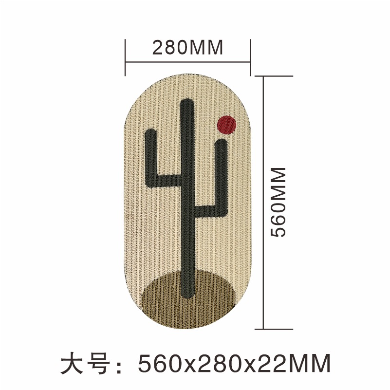 흰색 배경에 선인장 꽃 대형