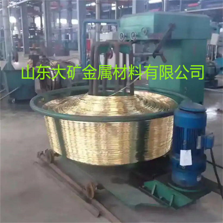 0.21mm装饰黄铜丝H62/65/80加硬黄铜慢走丝黄铜线厂铜合金抗氧化