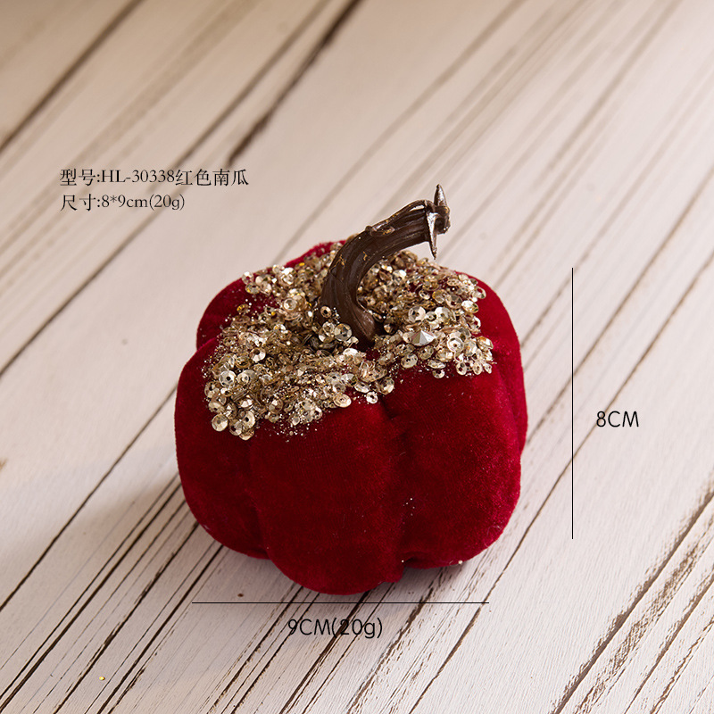 Nuevos productos transfronterizos calabaza creativa decoración de escritorio decoración de Navidad escena de diseño de props de disparo de celebridades en línea