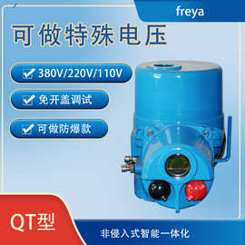阀门电动装置电动执行器QT100-0.5 QT100-1快速开启装置蝶阀闸阀
