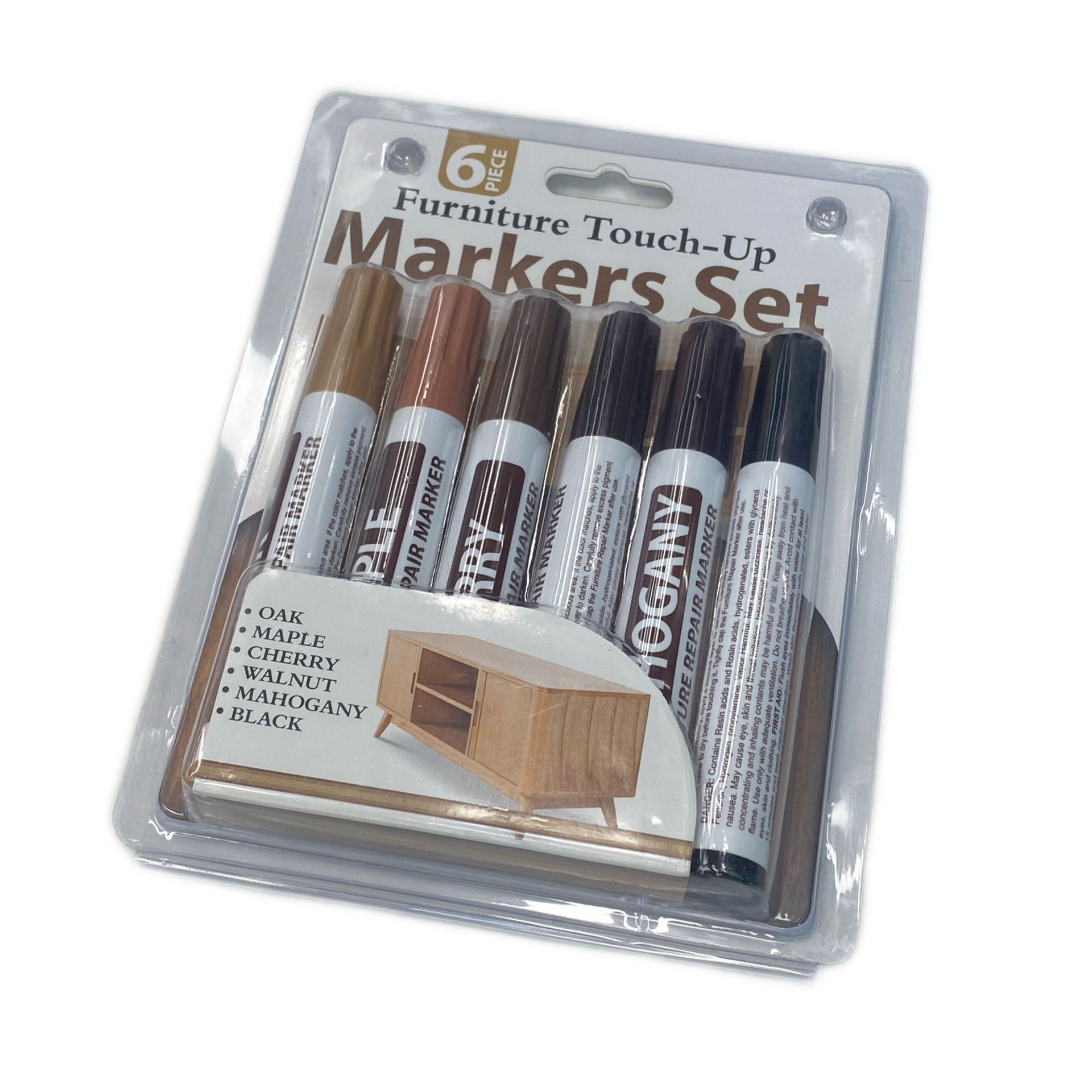 Cápsula de burbuja de 6 colores sin marca (128g)