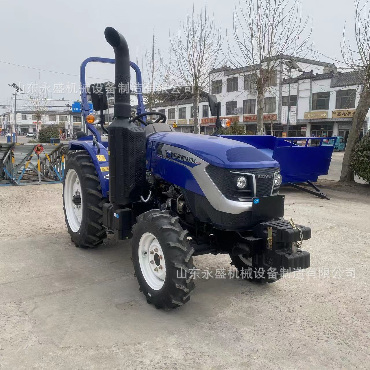 雷沃欧豹M704-2H(G4)中型农用拖拉机四驱强压多路阀旋耕犁地播种