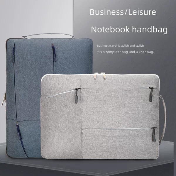 Multifunctional Laptop Bag 13-14-15 inch Apple Computer Bag Xiaomi Portable Inner Bag Set LOGO