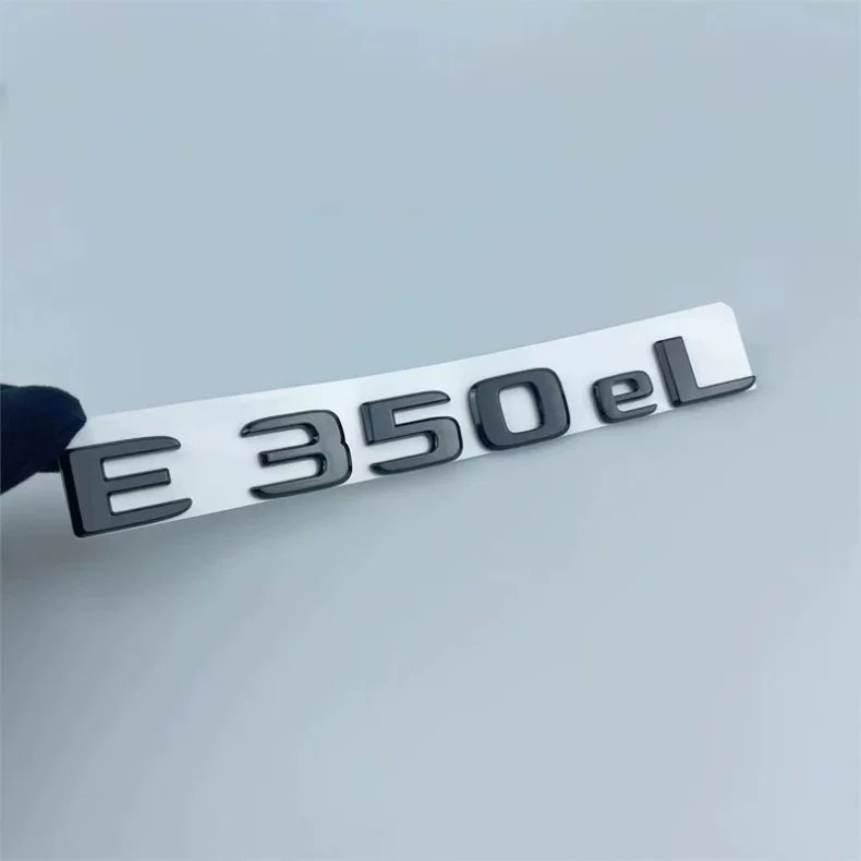 Suitable for Mercedes-Benz New Energy E-Class and New C-Class E350eL C350eL, used for modifying the rear emblem of hybrid vehicles