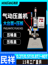 气动压盖机大台面压包装盒装配玩具台式冲压机轴承压合机
