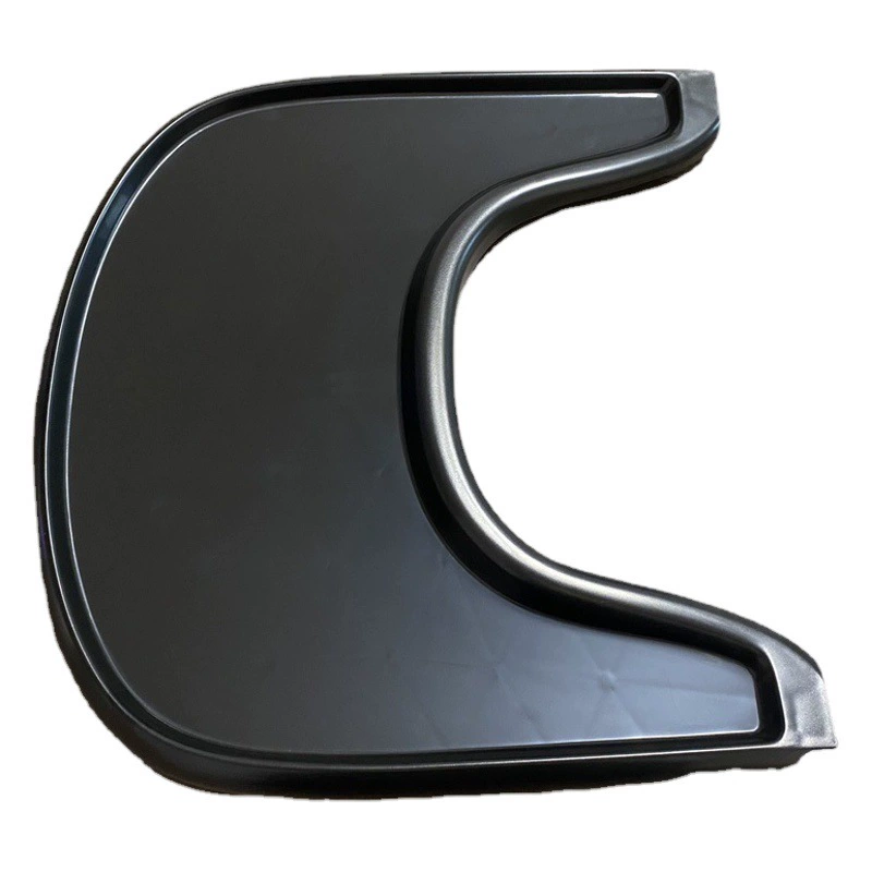 Стул для роста детей, глянцевая тарелка для еды, детское обедное кресло, поднос для еды, зеркальная тарелка