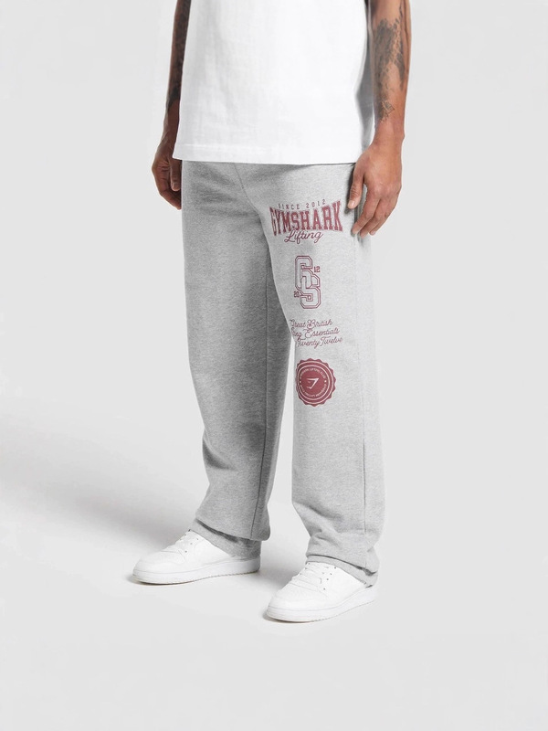 Gymshark New Cross-Border Men's Sports Pants Jogging Fitness Pants Cotton Printed Straight-Leg Pants Muscle Shark Gymshark New Cross-Border Men's Sports Pants Jogging Fitness Pants Cotton Printed Straight-Leg Pants Muscle Shark