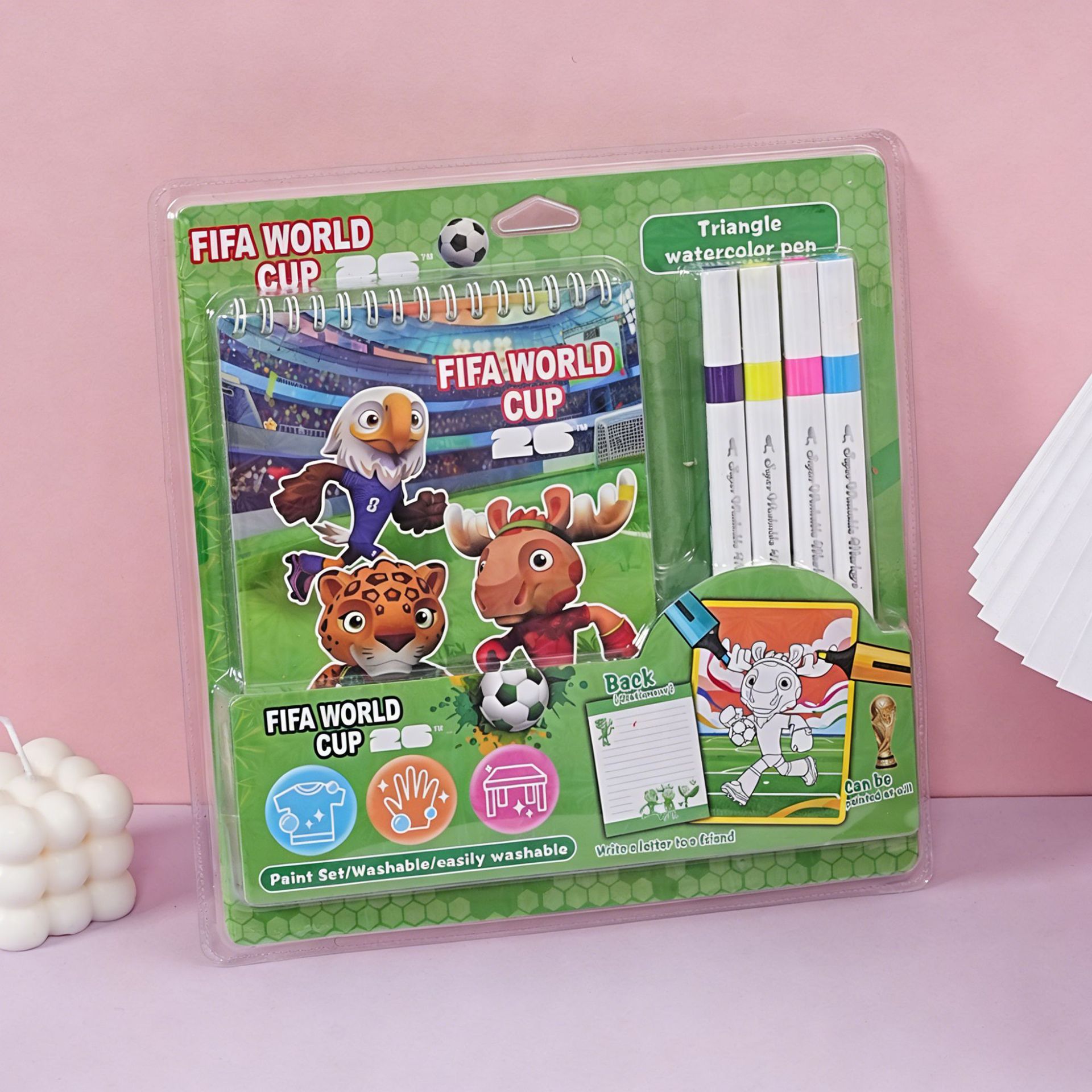 Libro para Colorear Infantil de Papel para Dibujo y Fiestas Temáticas