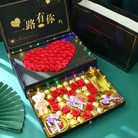 三八女神节巧克力礼盒装送女友老婆闺蜜女生表白礼品批发抖音同款