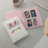 Cartoon plush photoalbum, storage system for elementary school students, card book, tear-off sheet