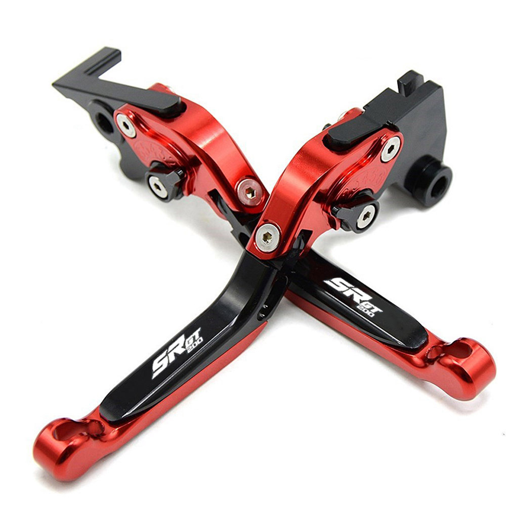 Suitable for Aprilia Sr Gt200 Motorcycle Cnc Telescopic Folding Brake Clutch Handle Lever Horn