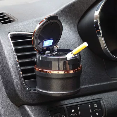 Car ashtray Led Light, Dual-Purpose Bracket for - phnom-penh