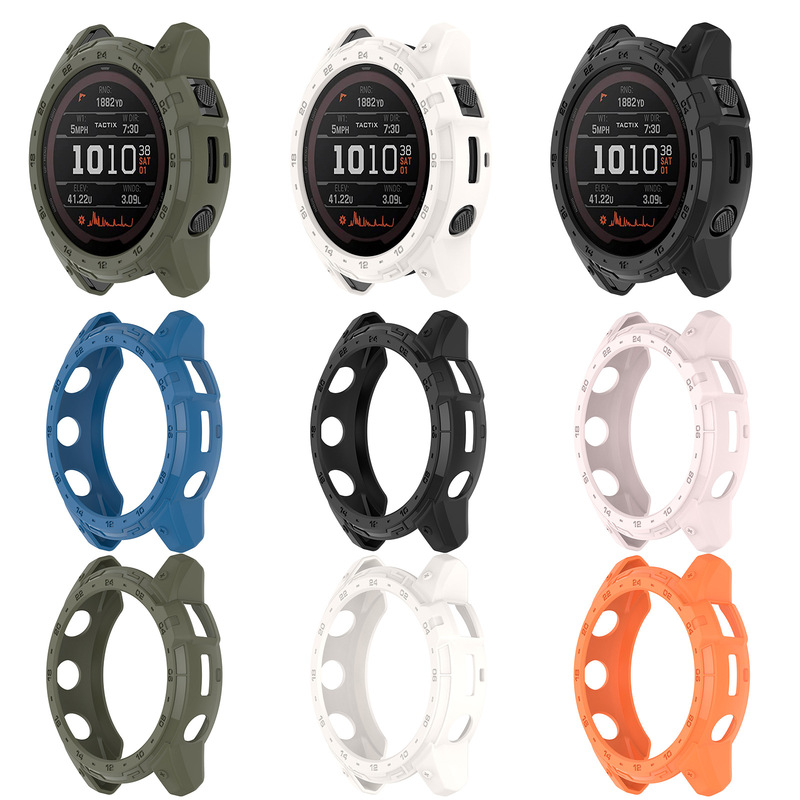 Applicable to Jiaming Garmin Tactix7 AMOLED watch protective shell taitie 7OLED hollow protective cover