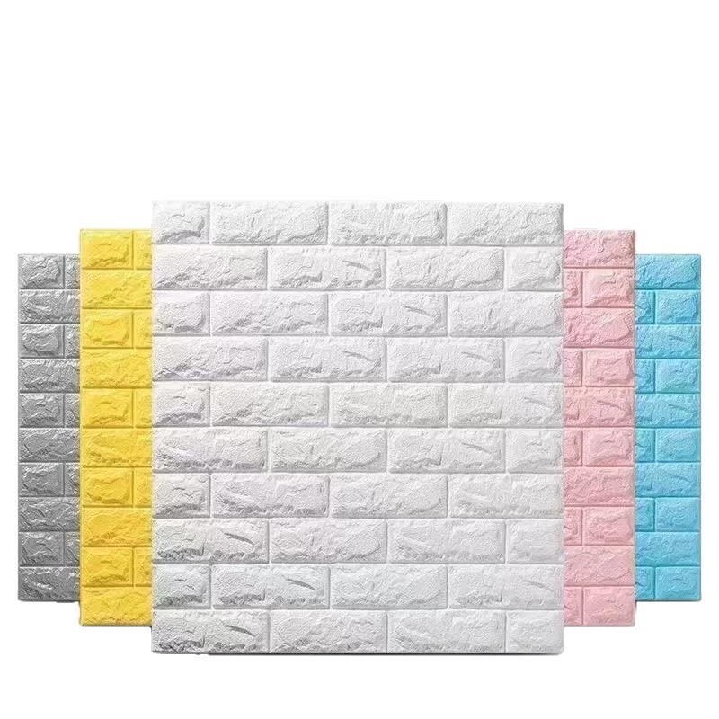 3D самоклеящиеся панели для декоративной стены, 35×38.5 см или 70×77 см, кирпичный и декоративный узор, на заказ
