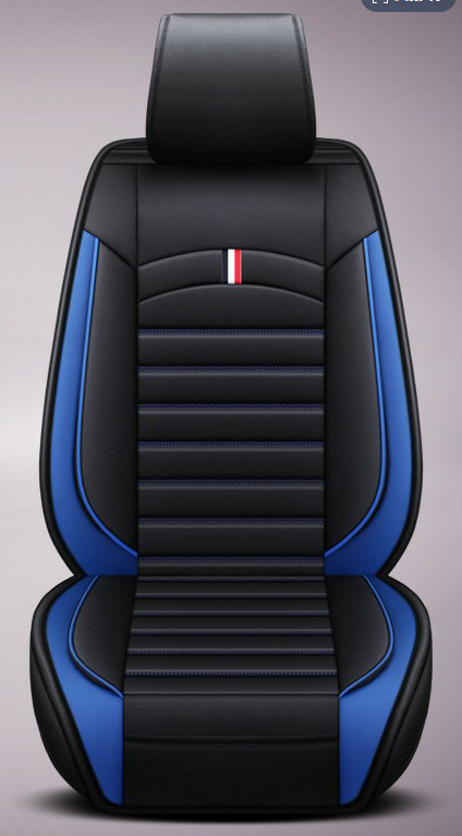 Seat cushion, seat cover — Qìchē Universal 5 Seats - rhythmic-blue-single-seat