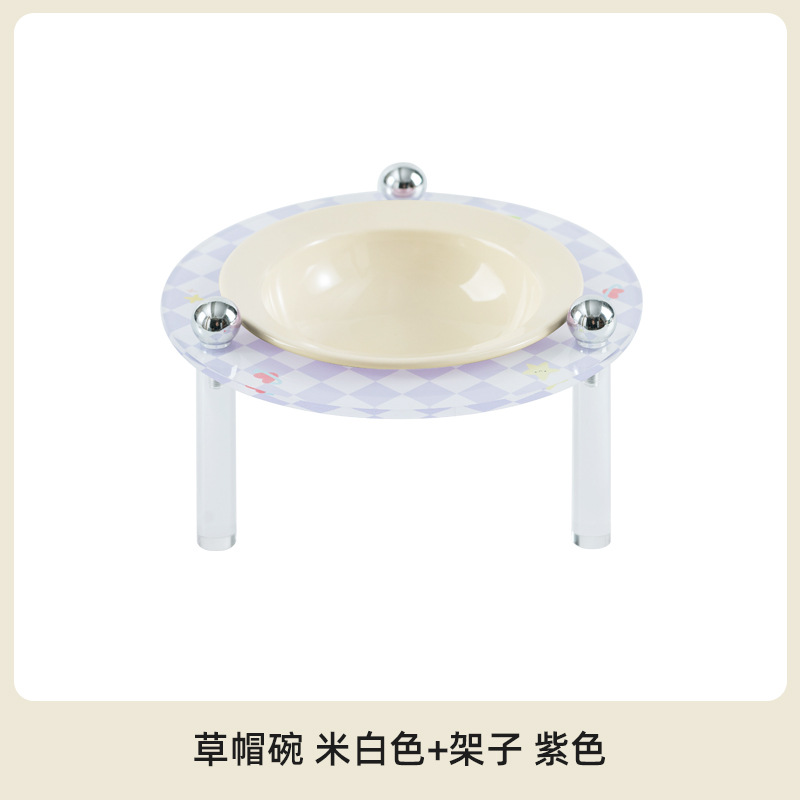 Tazón de cerámica para mascotas Tazón de comida para gatos Tazón de comida para gatos Tazón de agua para perros Tazón de alimentación Tazón de acrílico Tazón de mesa de comedor