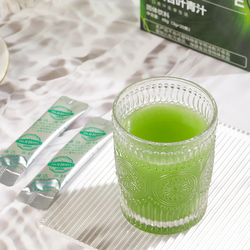 Barley Ruoye Green Juice Powder Solid Beverage Dietary Fiber Green Juice Powder Full Meal Replacement The same style as Internet celebrity Xiaohongshu