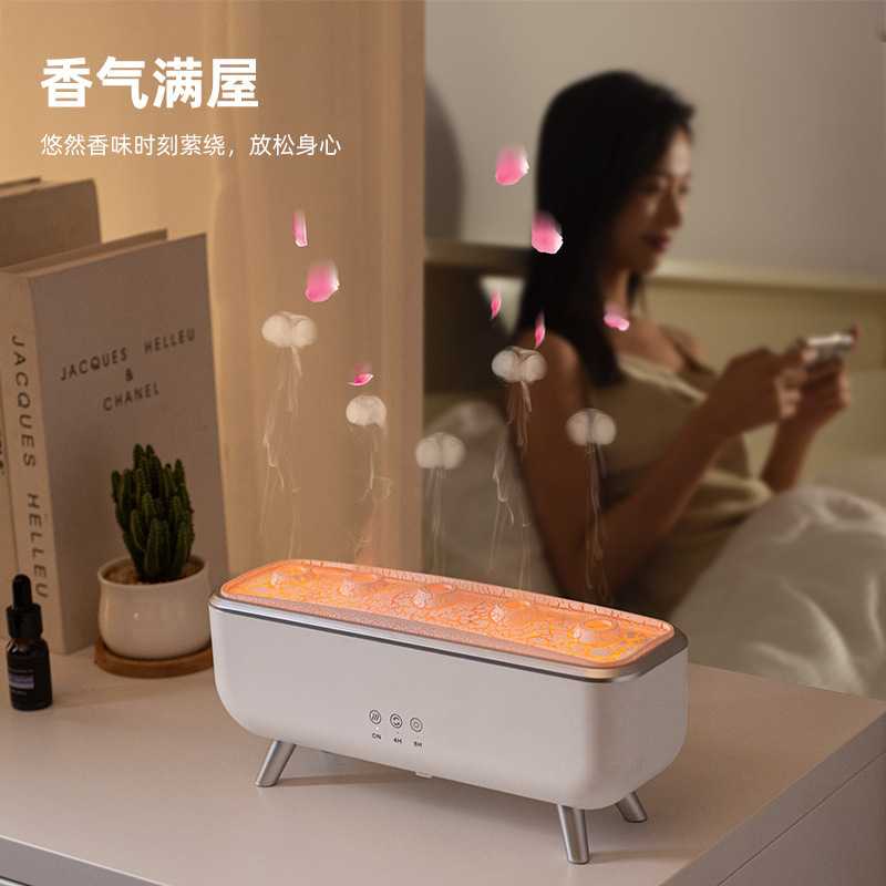 越境雨滴加湿器 エッセンシャルオイルアロマディフューザー専用ディフューザー 香りディフューザー 自動噴霧式ディフューザー 静音ディフューザー|undefined